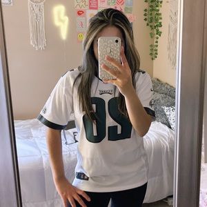 NWT White Philadelphia Eagles NFL jersey!
